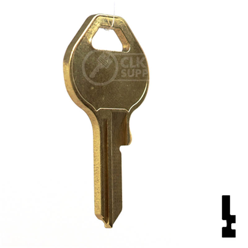 M13, 1092DS Master Key Padlock Key JMA USA