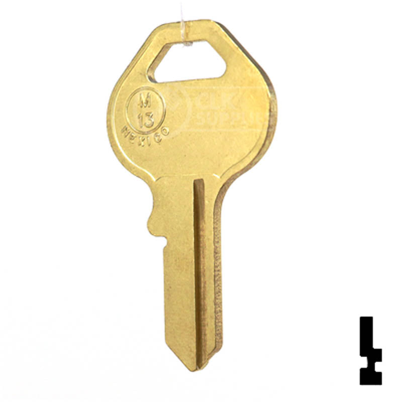 M13, 1092DS Master Key Padlock Key JMA USA