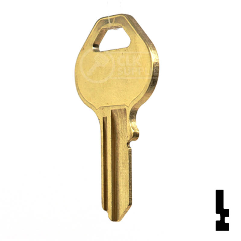 M13, 1092DS Master Key Padlock Key JMA USA