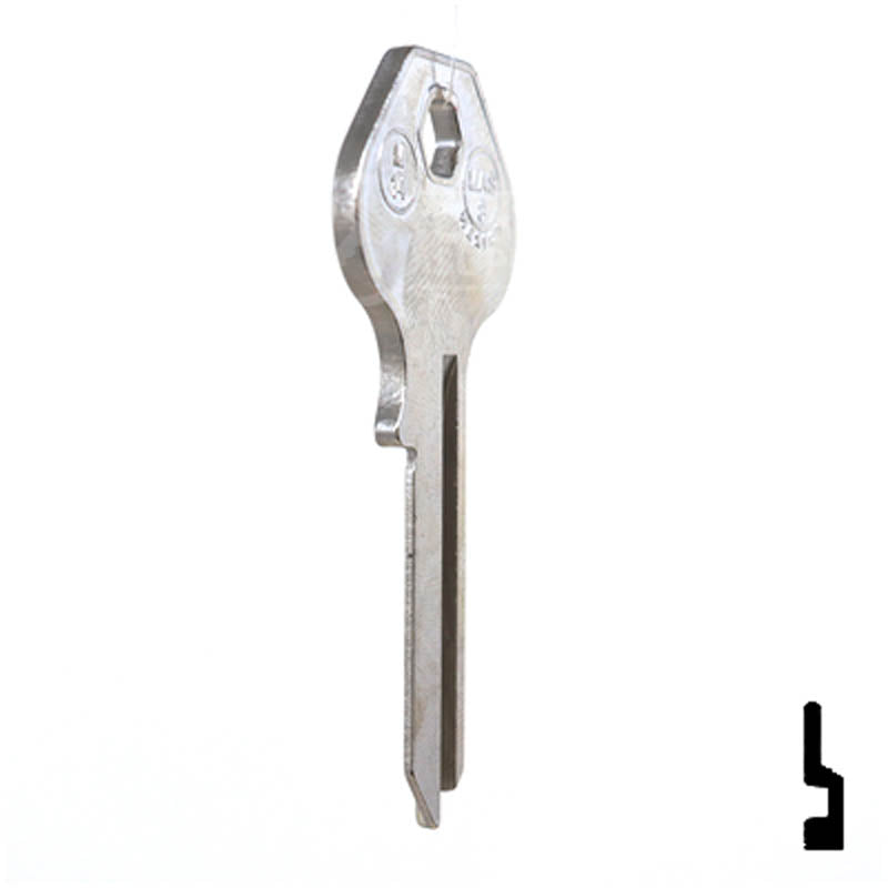 M14, 1092J Master Key Padlock Key JMA USA