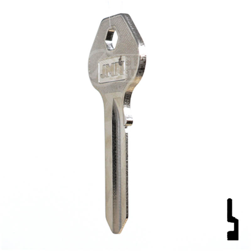 M14, 1092J Master Key Padlock Key JMA USA