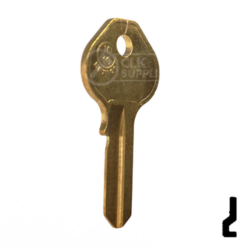 M16, 1092NR Master Key Padlock Key JMA USA