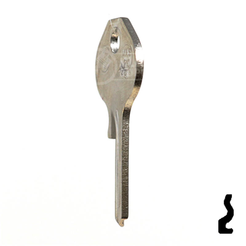 M17, 1092C Master Padlock Key Padlock Key JMA USA