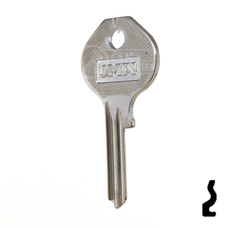 M17, 1092C Master Padlock Key Padlock Key JMA USA