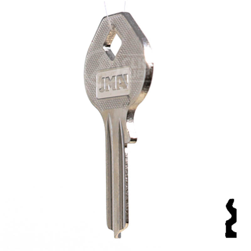 M18, 1092-40 Master Padlock Key Padlock Key JMA USA