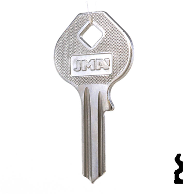 M18, 1092-40 Master Padlock Key Padlock Key JMA USA