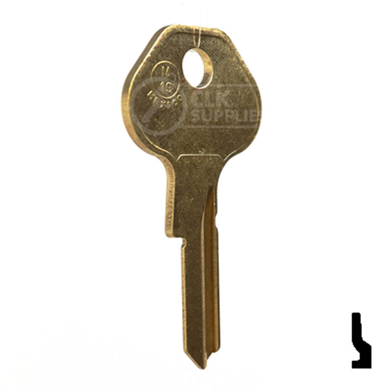 M19, 1092-900 Master Key Padlock Key JMA USA