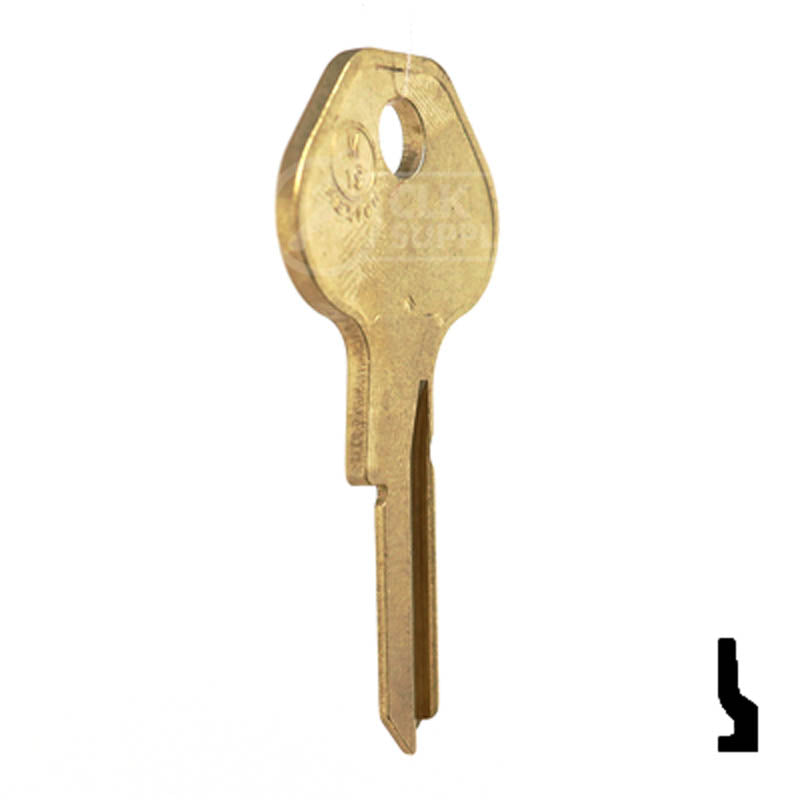 M19, 1092-900 Master Key Padlock Key JMA USA