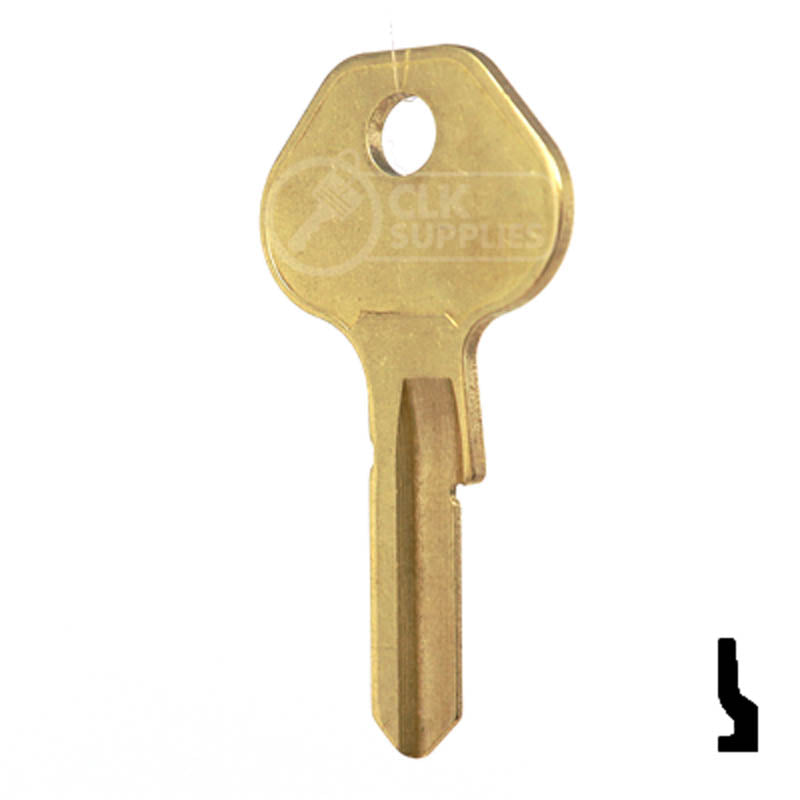 M19, 1092-900 Master Key Padlock Key JMA USA