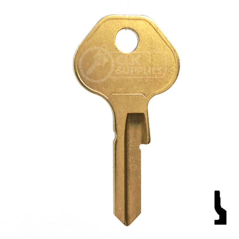 Padlock Key Blanks | Uncut Key Blank | Master Padlock | M19, 1092-900 ...