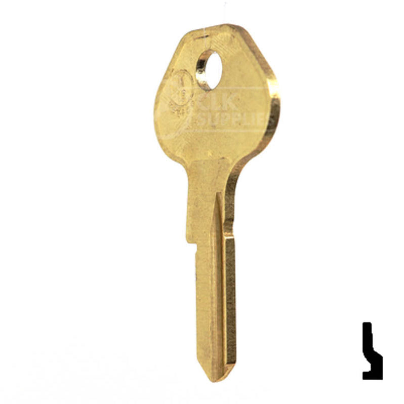 Padlock Key Blanks | Uncut Key Blank | Master Padlock | M19, 1092-900 ...