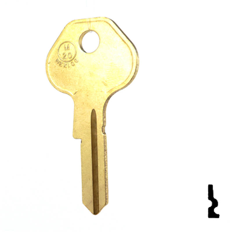 M20, 1092-6000 Master Key Padlock Key JMA USA
