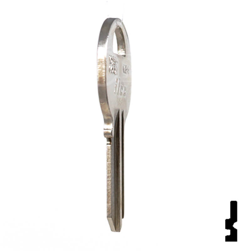 M24, 1092-600A Master Key Padlock Key Ilco