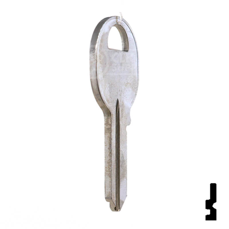 M24, 1092-600A Master Key Padlock Key Ilco