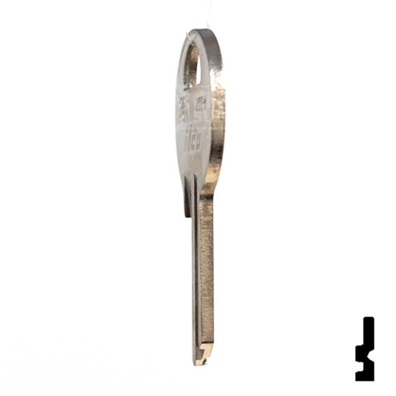 M24, 1092-600A Master Key Padlock Key Ilco