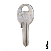 M24, 1092-600A Master Key Padlock Key Ilco