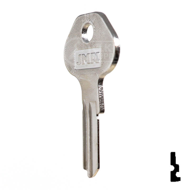 M25, 1092-6000B Master Key Padlock Key JMA USA
