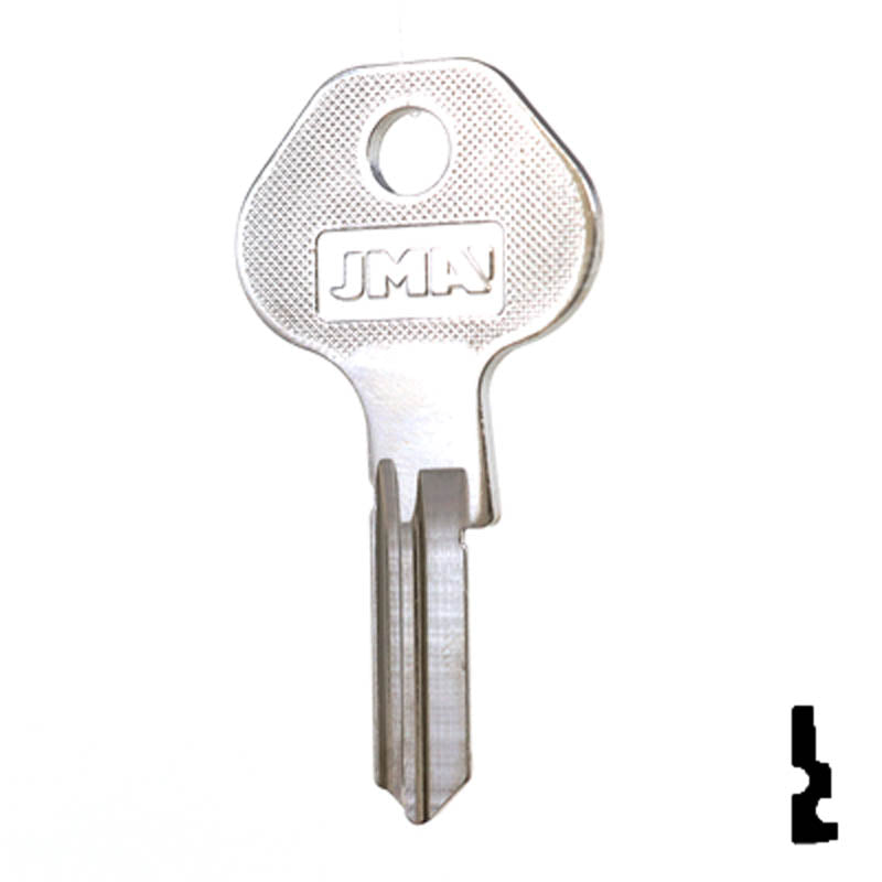 M25, 1092-6000B Master Key Padlock Key JMA USA