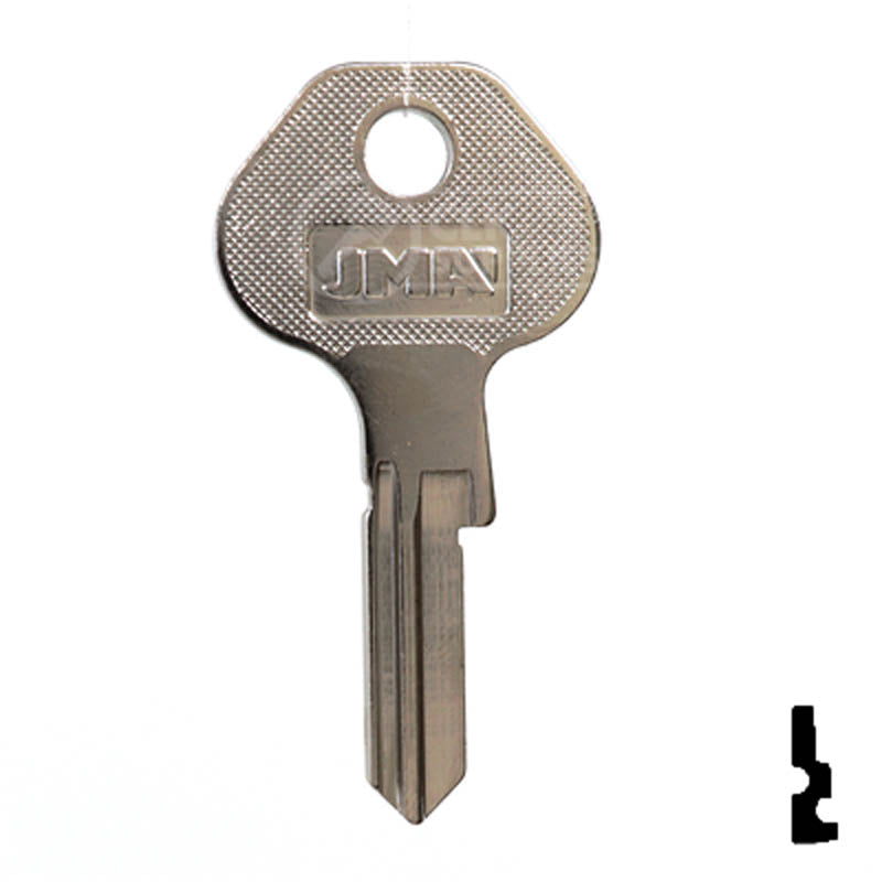 M25, 1092-6000B Master Key Padlock Key JMA USA