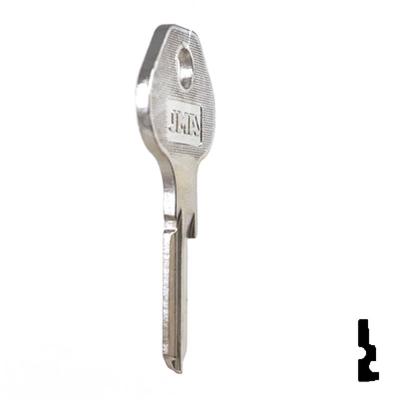 M25, 1092-6000B Master Key Padlock Key JMA USA