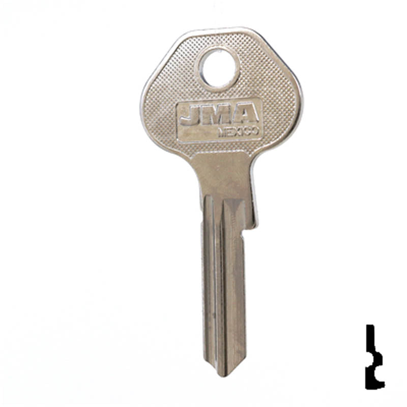 M26, 1092-7000B Master Key Padlock Key JMA USA