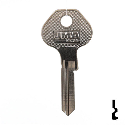 M26, 1092-7000B Master Key Padlock Key JMA USA