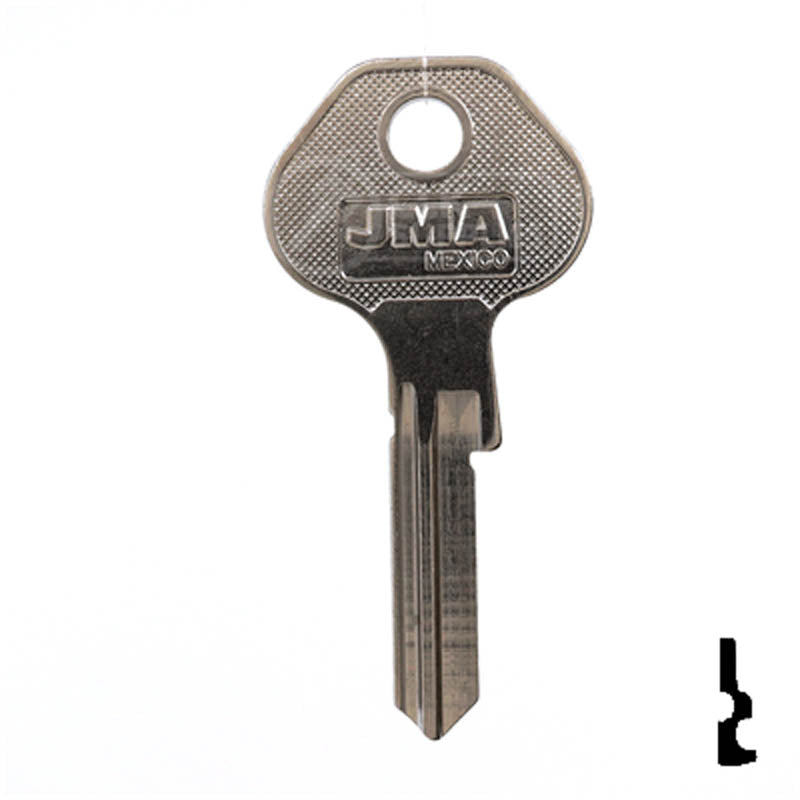 M26, 1092-7000B Master Key Padlock Key JMA USA