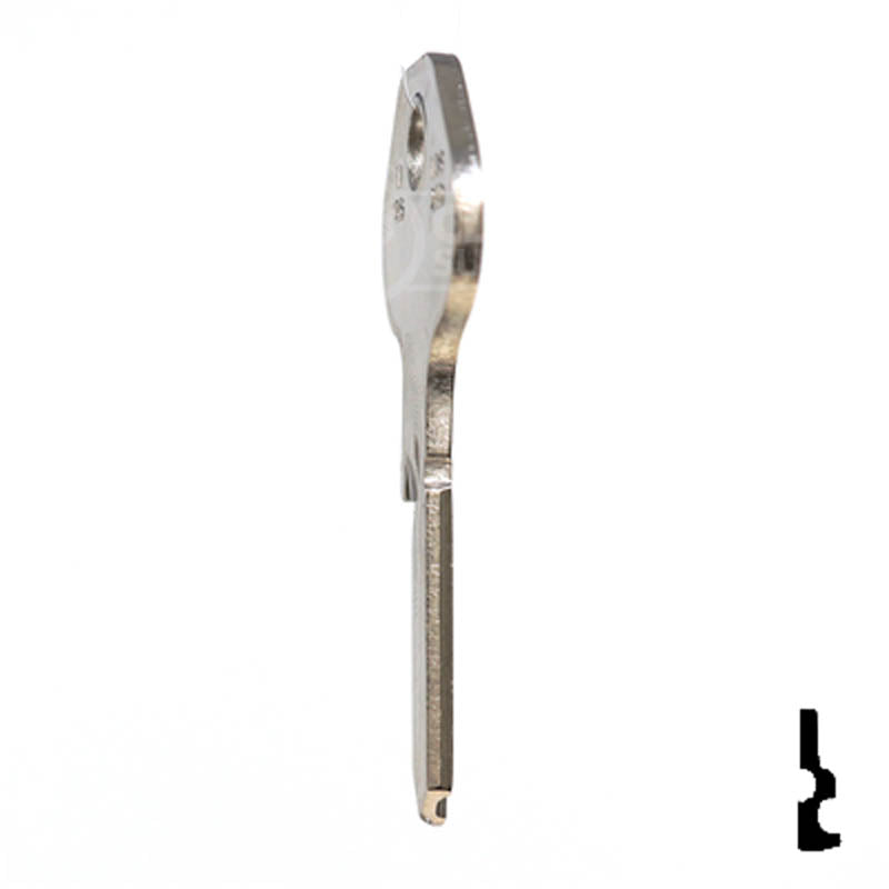 M26, 1092-7000B Master Key Padlock Key JMA USA