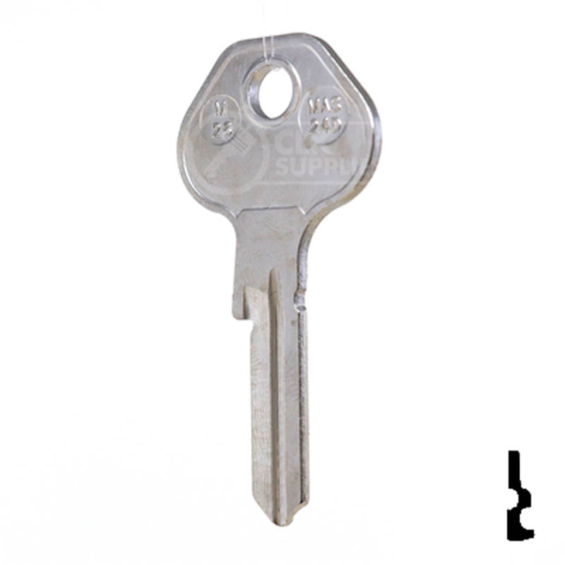 M26, 1092-7000B Master Key Padlock Key JMA USA