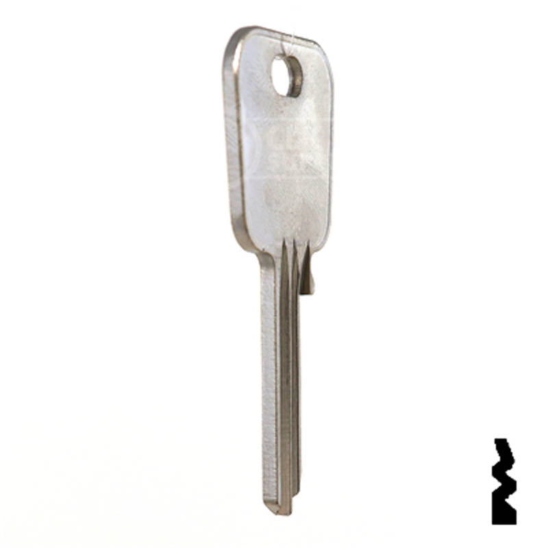 M27, 1092F Master Key Padlock Key Ilco