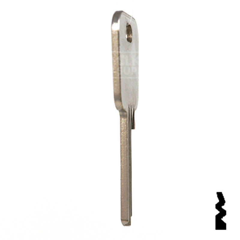 M27, 1092F Master Key Padlock Key Ilco