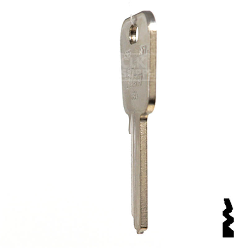 M27, 1092F Master Key Padlock Key Ilco