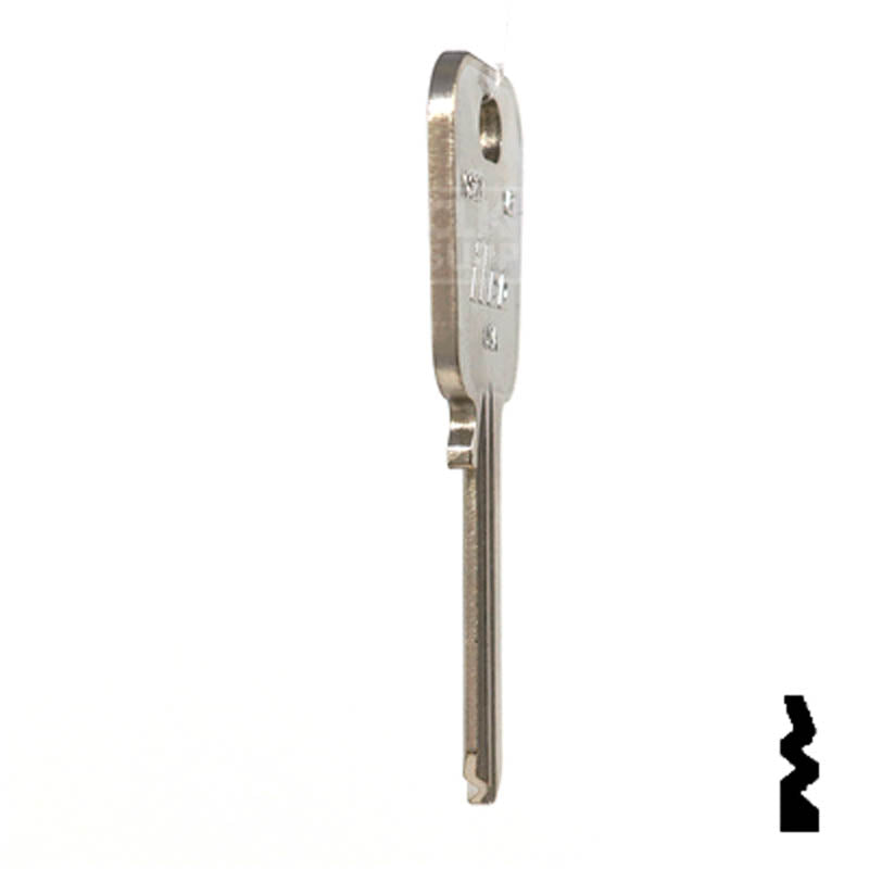 M27, 1092F Master Key Padlock Key Ilco