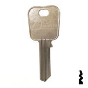 M27, 1092F Master Key Padlock Key Ilco