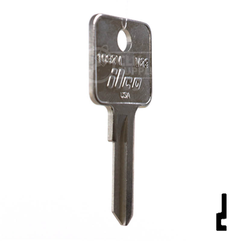 M29, 1092M Master Key Padlock Key Ilco