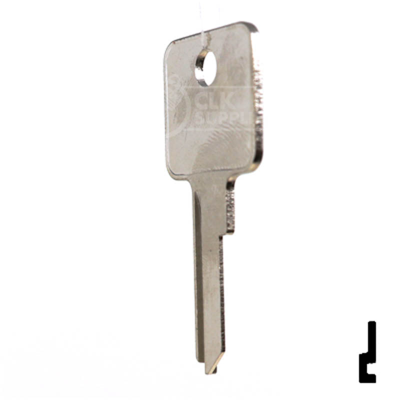 M29, 1092M Master Key Padlock Key Ilco