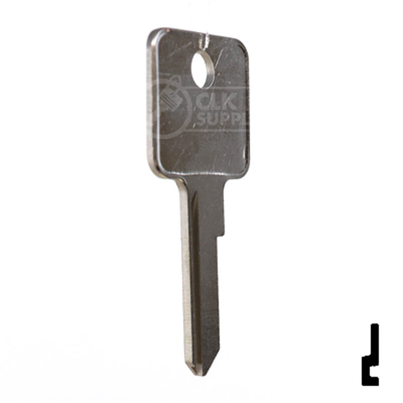 M29, 1092M Master Key Padlock Key Ilco