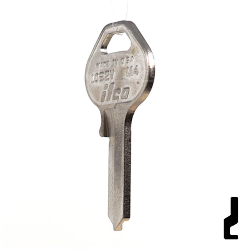 M4, 1092V Master Key Padlock Key Ilco