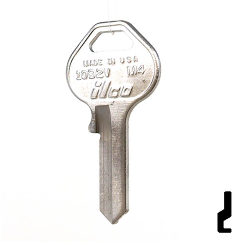 M4, 1092V Master Key Padlock Key Ilco