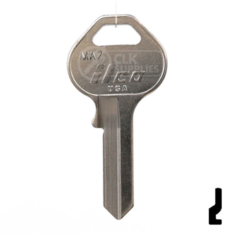Uncut Key Blank | Master Padlock | MA7 — CLK Supplies