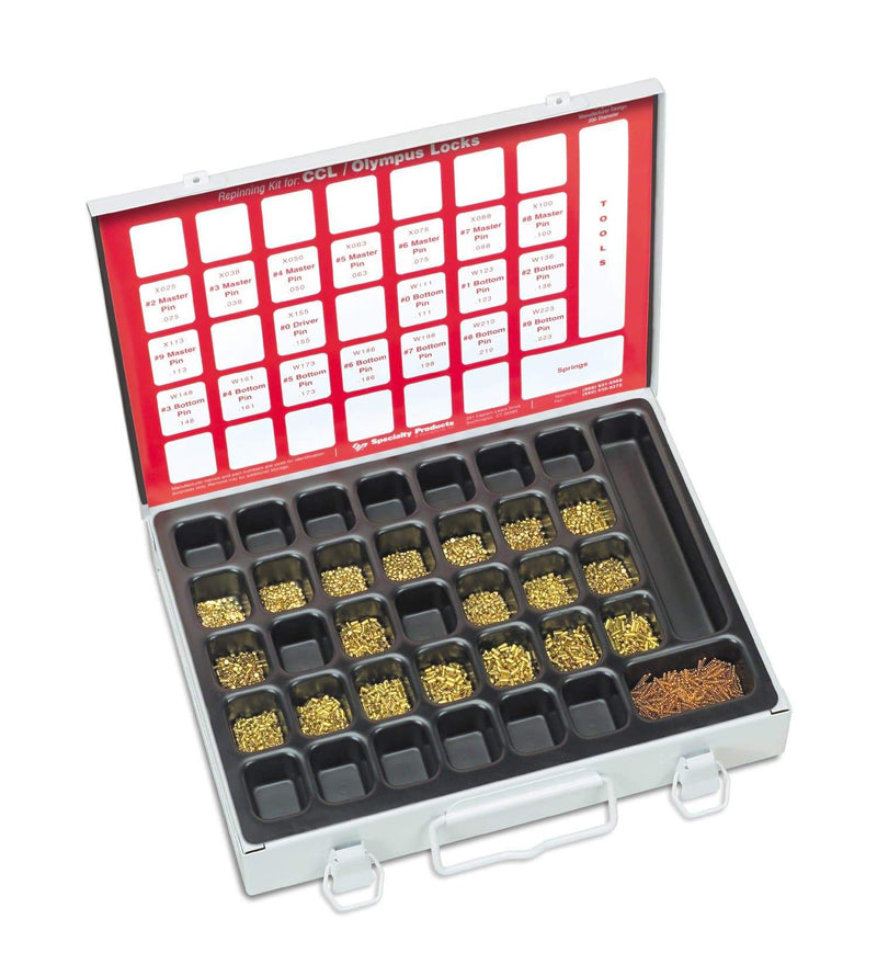 CCL/Olympus Locks Re-Keying Kit Pinning and Re-Keying Kits Specialty Products Mfg.