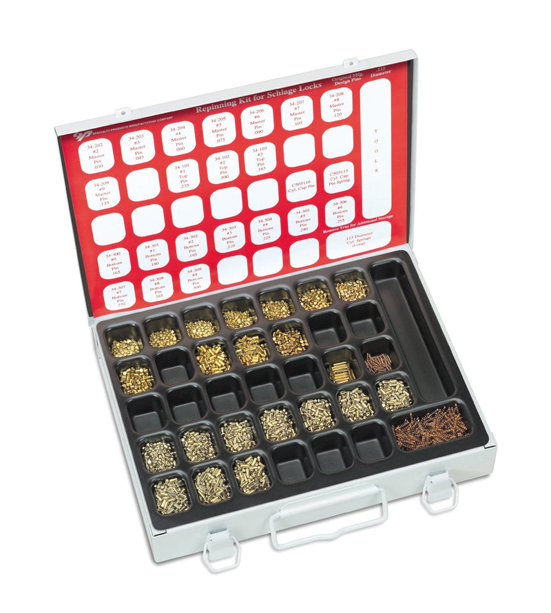 Kwikset Re-Keying Kit Pinning and Re-Keying Kits Specialty Products Mfg.