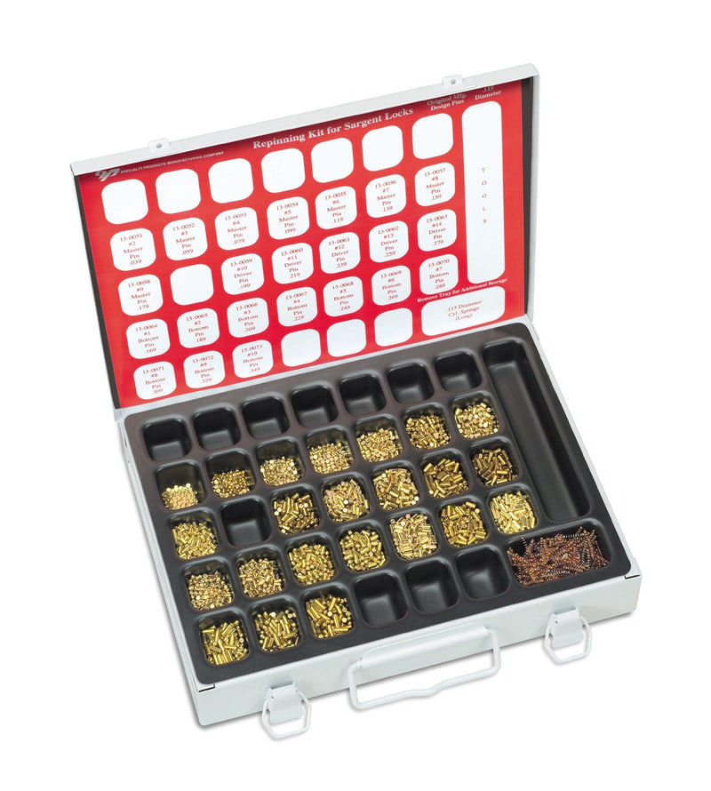 Sargent Re-Keying Kit Pinning and Re-Keying Kits Specialty Products Mfg.