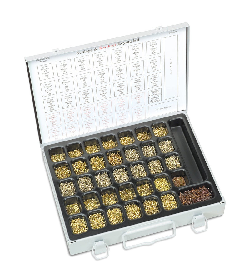 Schlage & Kwikset Combo Pinning "Re-keying" Kit Pinning and Re-Keying Kits Specialty Products Mfg.