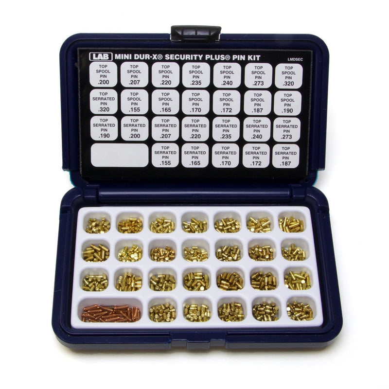 SECURITY PLUS Mini Dur-X Rekeying Kit by LAB Pinning and Re-Keying Kits CLK