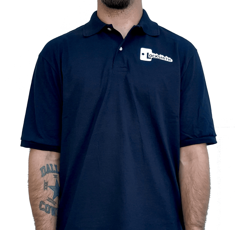 Locksmith Polo - Black Locksmith Apparel CLK