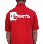 Locksmith Polo - Red Locksmith Apparel CLK