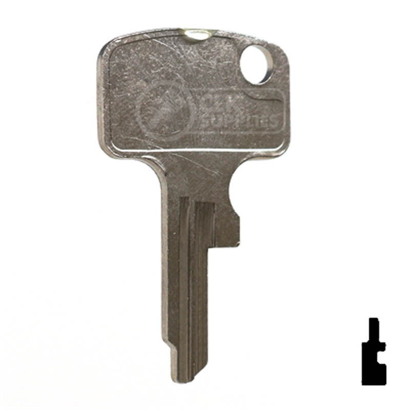 HD14 Honda Motorcycle Key Blank Power Sport Key Ilco