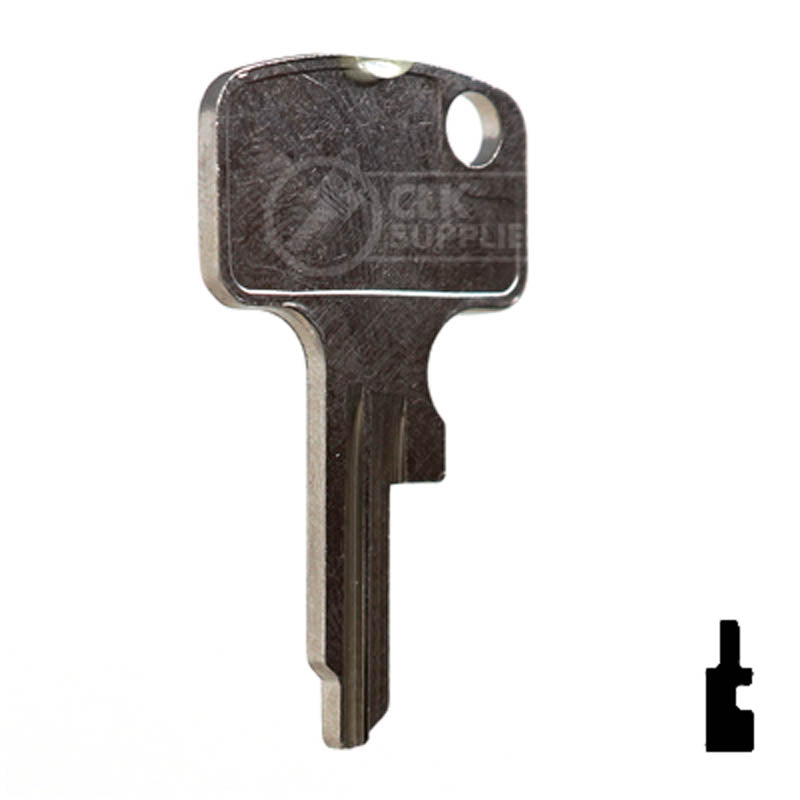 HD14 Honda Motorcycle Key Blank Power Sport Key Ilco