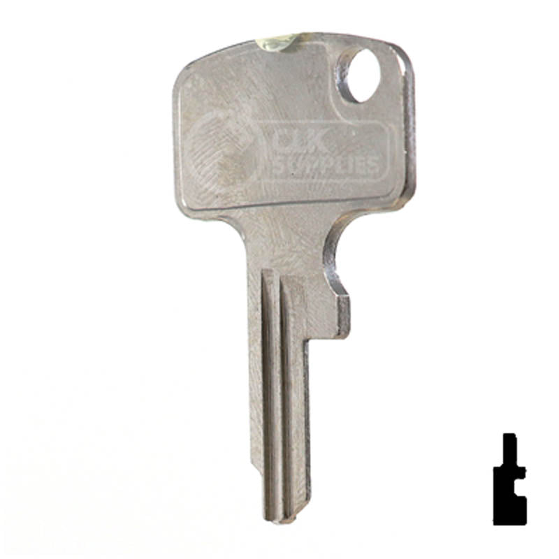 HD14 Honda Motorcycle Key Blank Power Sport Key Ilco